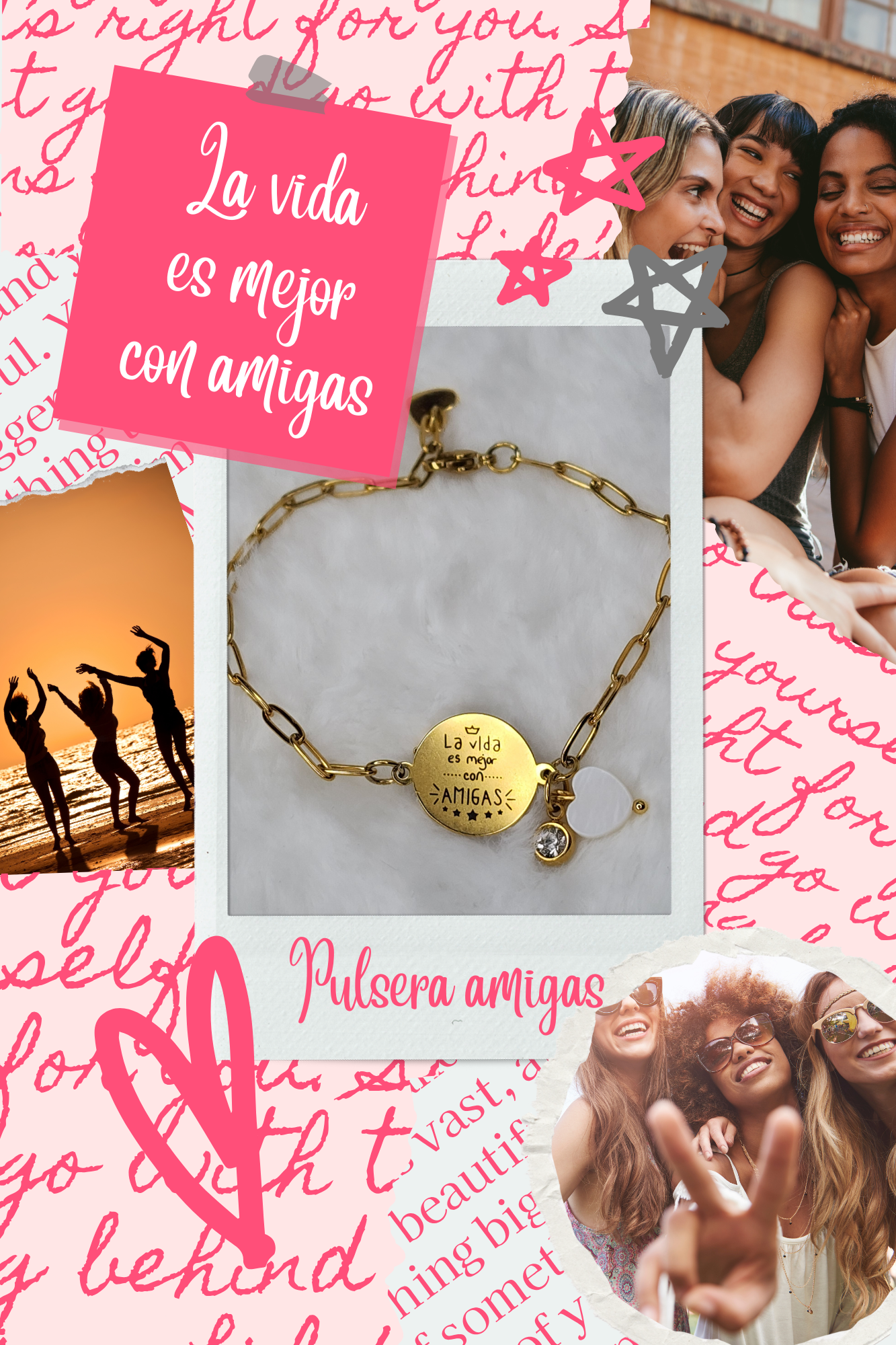 Pulsera amigas