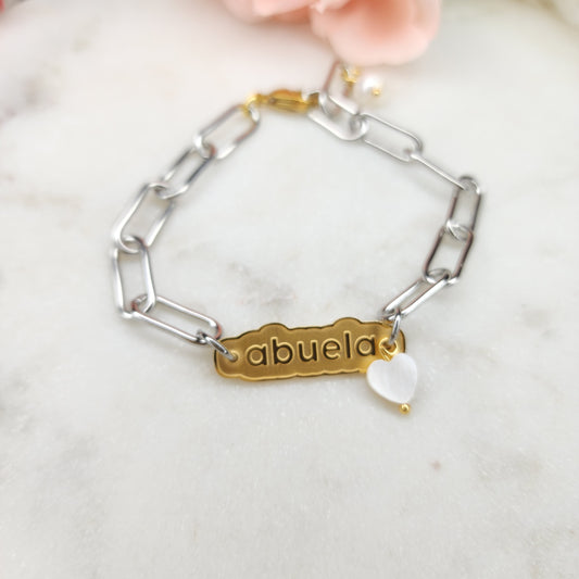 Pulsera abuela 2 tonos